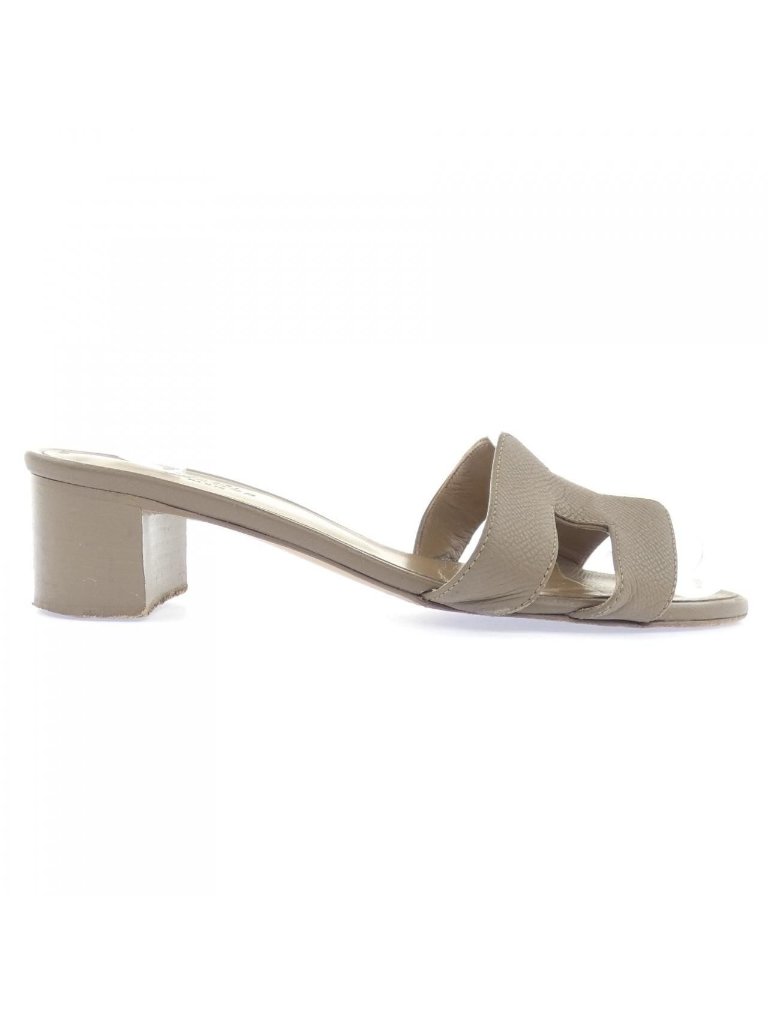 Hermes Oasis Sandals Brown